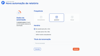 Configurar Automação