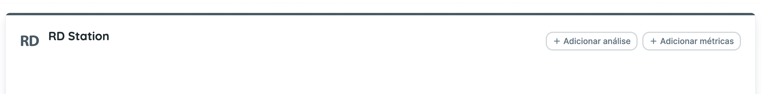 como adicionar métricas no reportei
