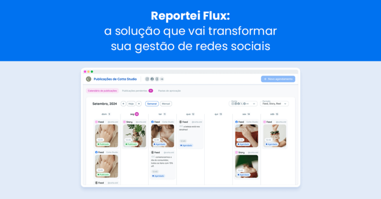 Reportei Flux: a solução que vai transformar sua gestão de redes sociais