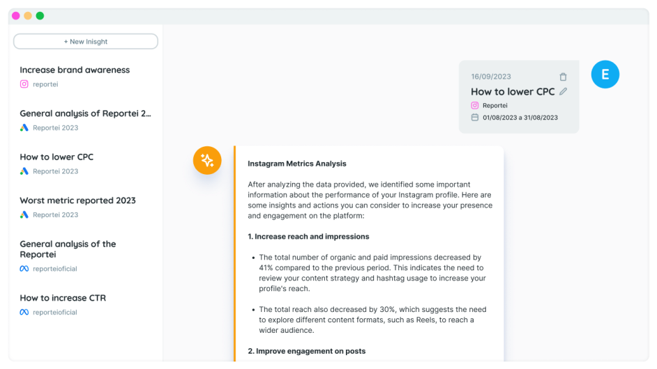 screen – reportei ai screen - reportei ai