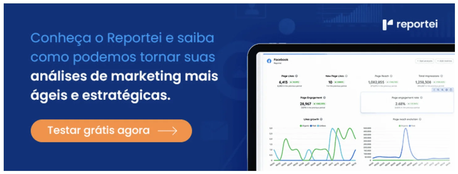 reportei automação de relatório de marketing digital