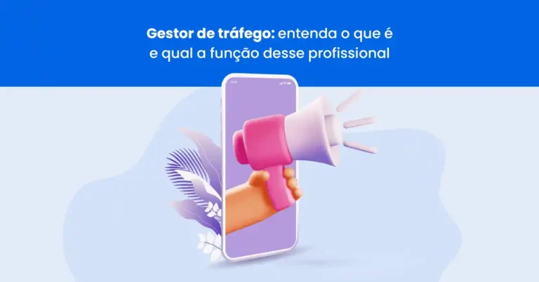 Celular com alto-falante, representando a função do gestor de tráfego pago